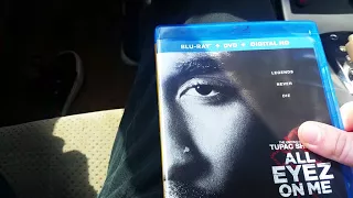 All Eyez On Me Blu Ray Unboxing