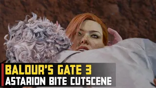 What happens if you let Astarion Drink your Blood | Baldur's Gate 3 (Astarion Bite Cutscene)