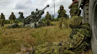 military alarm // canadian artillery wake up