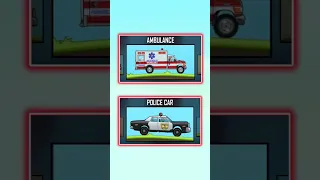 Vehicles And Their Enemies - Hill Climb Racing #shorts