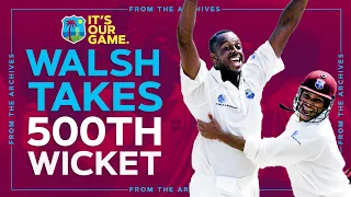 First EVER Player To Take 500 Test Wickets! | Courtney Walsh vs Jacques Kallis | Windies