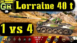 World of Tanks Lorraine 40 t Replay - 9 Kills 6.1K DMG(Patch 1.4.0)