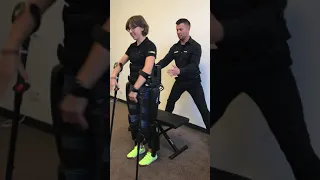 Demonstration of Sit-to-Stand and Stand-to-Sit transfers in a ReWalk Exoskeleton