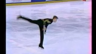 Brian Joubert   2003 French Nationals SP   Time 1