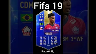 Thiago Mendes all fifacards from fifa16 to fifa22😍 Which the best card? #fifa22gameplay #fifa22cards