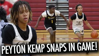 2027 Top Ranked Peyton Kemp SNAPS IN GAME then the ENTIRE SQUAD GOES OFF!