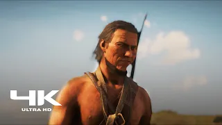 THE HUNTER - Red Dead Redemption 2 PC 60 fps ▶️ Native American Gameplay