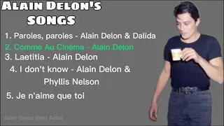 Alain Delon's songs🎶