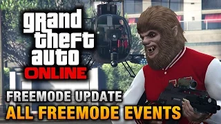 GTA Online - All Freemode Events (Hunt the Beast, King of the Castle, Kill List, etc)