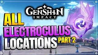 ALL Electroculus Locations Part 2 | Watatsumi Island + Seirai Island |【Genshin Impact】