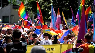 #MarșulPride2022 al comunității LGBT a avut loc azi în Chișinău