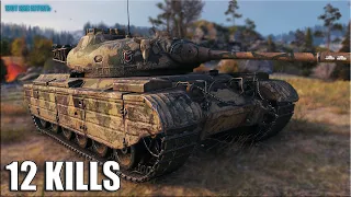 12 фрагов Progetto 46 World of Tanks лучший бой