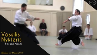 Aikido Seminar October 2018 Vassilis Nykteris 5th Dan Aikikai