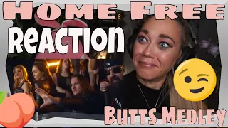Home Free BUTTS REMIX REACTION | Home Free Reaction Videos | Just Jen Reacts | First Reaction