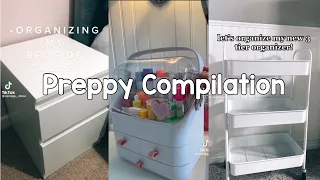 Preppy  Tiktok Compilation #18￼ ~ Organazing  . *. ⋆