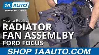 How to Replace Radiator Fan Assembly 00-02 Ford Focus