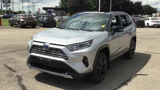 Silver 2021 Toyota RAV4 XSE TECHNOLOGY PACKAGE Review Brockville Ontario - 1000 Islands Toyota
