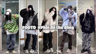 【Tiktok】Sharing the outfits of girls in winter | Chinese tiktok mix & match | Fashion video #3 #OOTD