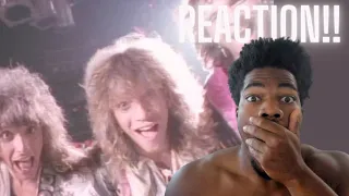 First Time Hearing Bon Jovi - You Give Love A Bad Name (Reaction!)