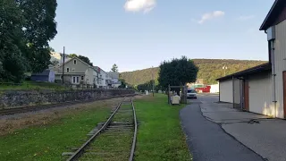 Reading and Northern 425 Southbound Autumn Leaf Excursion at Tamaqua, 10-20-18