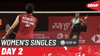 HSBC BWF World Tour Finals | Day 2: Ratchanok Intanon (THA) [3] vs. Pusarla V. Sindhu (IND)