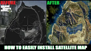 How To Easily Install Satellite Map 16K That Also Works In Radar ( #GTA5Mods )
