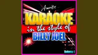 An Innocent Man (In the Style of Billy Joel) (Karaoke Version)