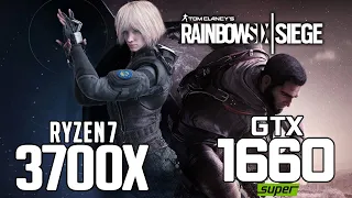 Rainbow Six Siege on Ryzen 7 3700x + GTX 1660 SUPER 1080p, 1440p benchmarks!