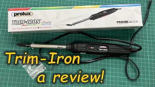 Prolux Trim Iron - Review - RC Balsa Aeroplanes - Heat Shrink Film Covering Iron