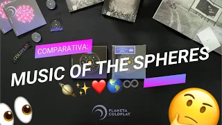 Comparativa de versiones: Music of the Spheres 🪐✨❤️🌎♾