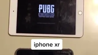 iPad mini 5 vs iPhone xr Pubg Test