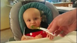 Funny Baby Reaction To Food  - FUNNIEST BABIES Tasting NEW Foods FOR THE FIRST TIME Compilation 2019