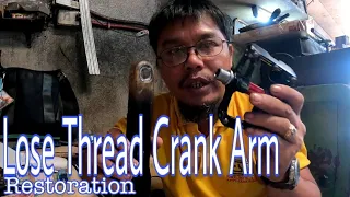 Crank Arm Lose Thread|restoration