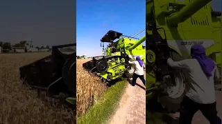 COMBINE HARVESTER || CROP CRUSHER || #combine || #shorts ||