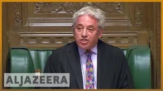 UK speaker rejects Johnson's bid for Brexit deal vote