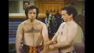 Balki and Larry get on the tanning bed - Perfect Strangers