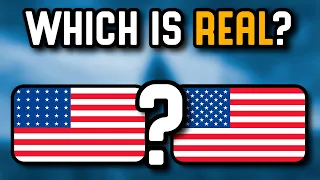 Guess Which Flag is Real | Country Quiz Challenge