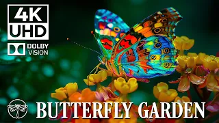 Butterfly Garden 4K | Relaxing Insect Film with Soothing Music  • 4K Video UHD