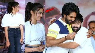 కృతి చూపులు || The Warrior Movie Success Celebrations | Ram Pothineni | Krithi Shetty || Aadi