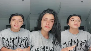 Dixie D'amelio Crying on her Live | Instagram Live | 17th Aug, 2020