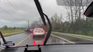 Tornado in Moundville, Alabama