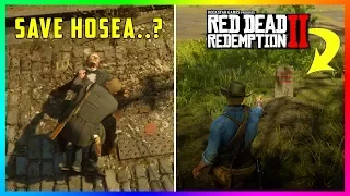 What Happens If You Try To SAVE Hosea & Loot Him After The Bank Heist In Red Dead Redemption 2?