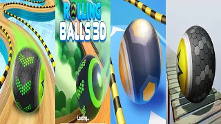 Going Balls VS Sky Rolling Balls VS Action Balls VS Rollance Adventure Balls