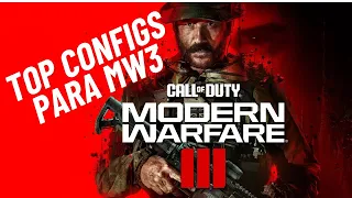 MELHORES CONFIGURAÇÕES PARA MW3 (WARZONE 3) | TOP CONFIGURAÇÕES PARA WARZONE 3