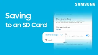 How to automatically save your photos & videos to a MicroSD card on your Galaxy Phone  | Samsung US