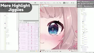 [ LIVE2D EYE RIGGING WORKFLOW ] - Jiggly Eyes 💕