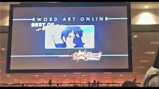 Sword art online S1, S2, Movies Blooper at Anime Expo 2018