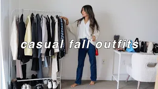 CASUAL FALL OUTFITS 🍁 | fall fashion lookbook 2021