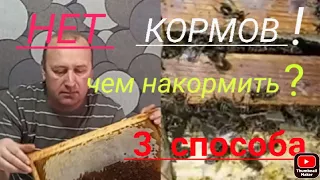 подкормка пчел зимой медом канди рамка (2 февраля)