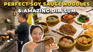 How To Make PERFECT Chow Mein Noodles 豉油皇炒面& Dim Sum at Must Visit Chinese Restaurant! Sydney Vlogs